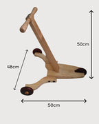 Premium TRIVI's Beech Wood Baby Walker – Natural, Safe & Built for Generations | 3V3010