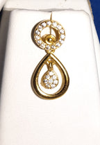 Elegant Premium  AD Necklace Set with Cubic Zirconia – Traditional Indian Imitation Jewelry| 3V8004