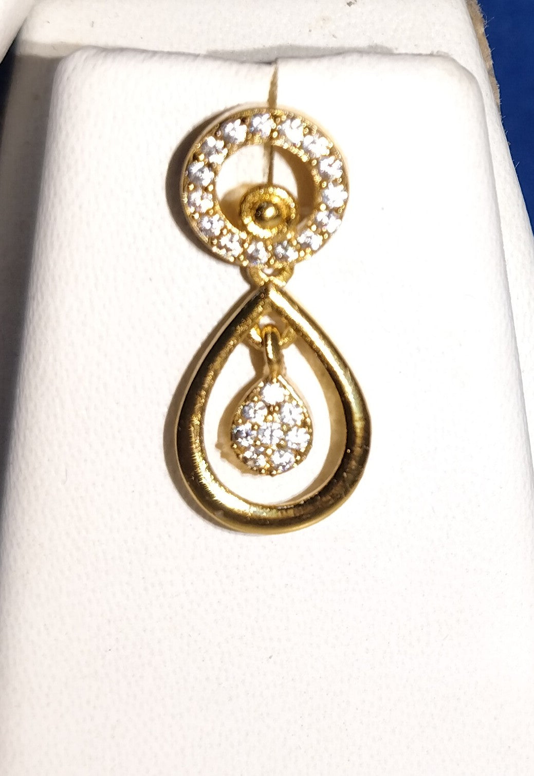 Elegant Premium  AD Necklace Set with Cubic Zirconia – Traditional Indian Imitation Jewelry| 3V8004