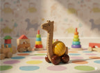 Wooden Giraffe Push Toy-Handcrafted Fun for Little Explorers | 3V3005