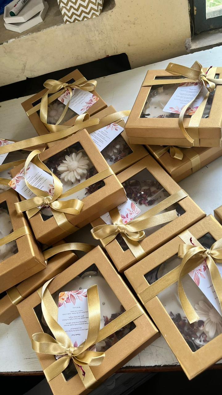 Lotus Urli Floral Scented Candle with Rose Petals – 4.5 Inch Handcrafted Soy Wax Candle for Home Décor & Gifting | 3V6001