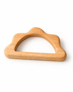 Natural  Neem Wooden Baby Teether Set – Cloud & Penguin Design (Set of 2) | 3V3013
