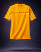 TRIVI's  Signature Mustard Yellow Oversized Tee – Premium Brand Exposing Edition | 100% cotton tee | 3V9008