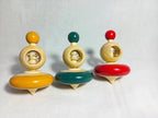 Handcrafted Eco-Friendly Wooden Spinning Tops – Classic Toy for Kids (1–3 Years) | 3V3001