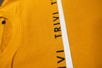 TRIVI's  Signature Mustard Yellow Oversized Tee – Premium Brand Exposing Edition | 100% cotton tee | 3V9008