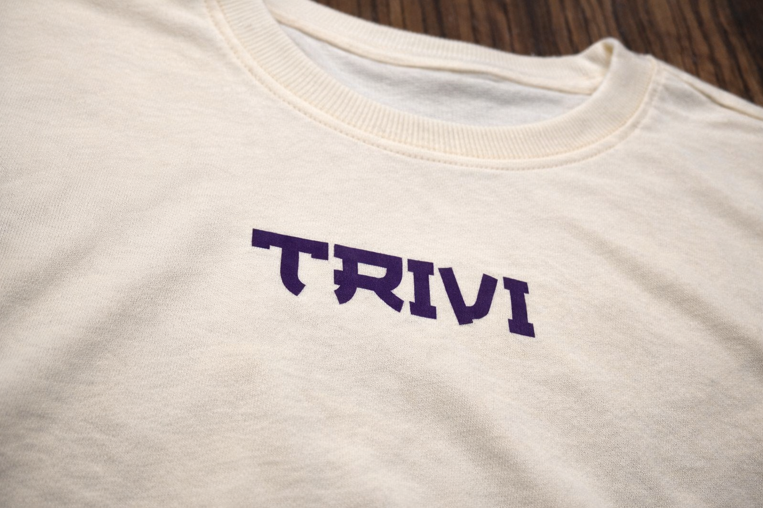 TRIVI's Gojo Cream color Oversized Tee – 100% cotton Anime Tee | 3V9007